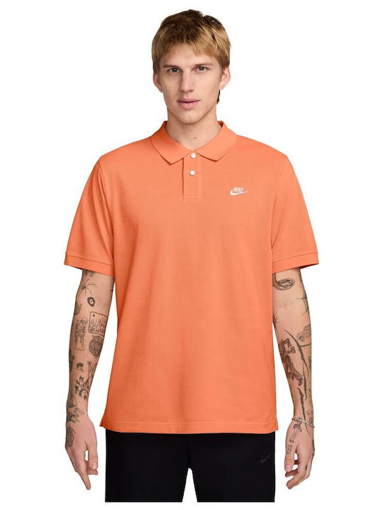 Nike Sportswear Club Polo Αθλητική Μπλούζα Κοντ...