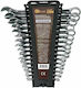 Set Open-end Ring Wrenches 6-24mm 16 Pcs