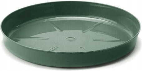 Lamela Plastic Green Pot Plate 11.2x12cm