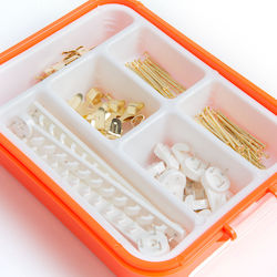 Set Hooks Hanging Paintings Photos 116 Pieces Organizer Box