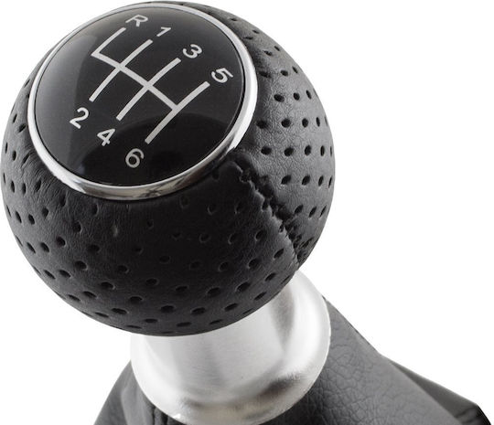Audi A4 B6 00-04 Black 6-speed Gear Shift Knob + Black Gaiters S-line