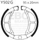 Ebc Y502g Grooved Brake Pads 1 Set