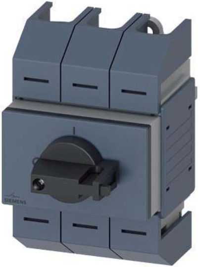 Isolationsschalter 3p Wlk02 63a Direktantrieb Grau Zentrale Frontbefestigungsrahmen Anschlüsse 3kd0332-2lg20-3