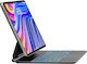 Θήκη Πληκτρολογίου Earto Ipad Pro 12.9 M2 2024 7rgb Μαγνητική Qwerty