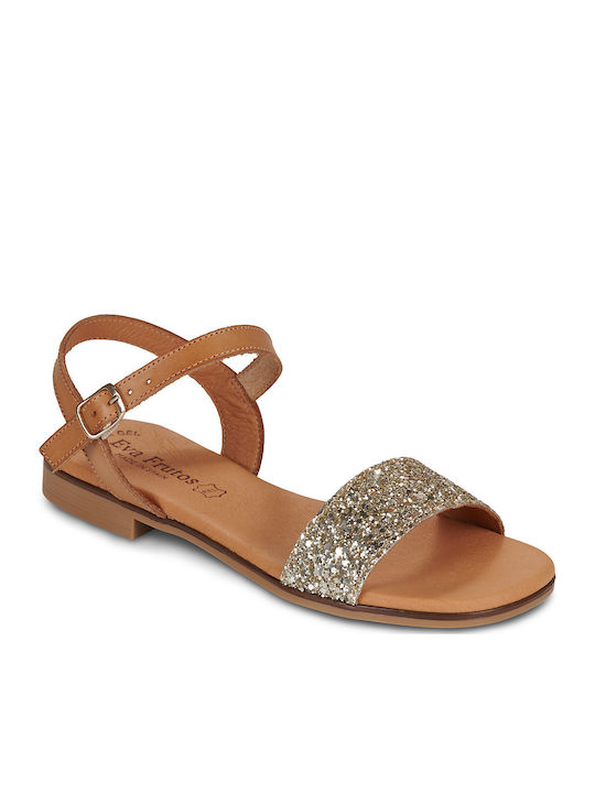 Eva Frutos Дамски Сандали Златисти