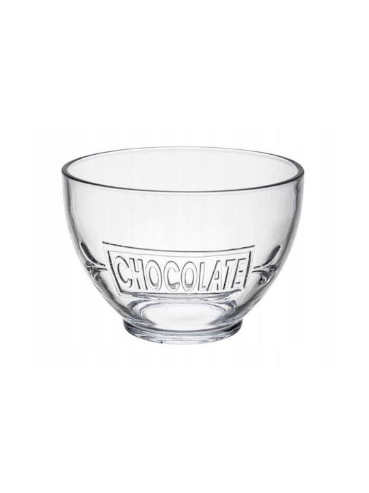 Galicja Servierschale Rund Glas Transparent mit Durchmesser 12,7cm