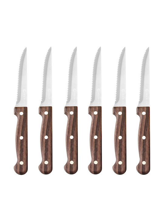 Hendi Steak Knives Stainless Steel 6 Pieces