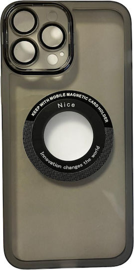 Flippy Handy-Kameraschutz Apple iPhone 14 Pro Logo Cutout Magnetischer Kameraschutz Schwarz