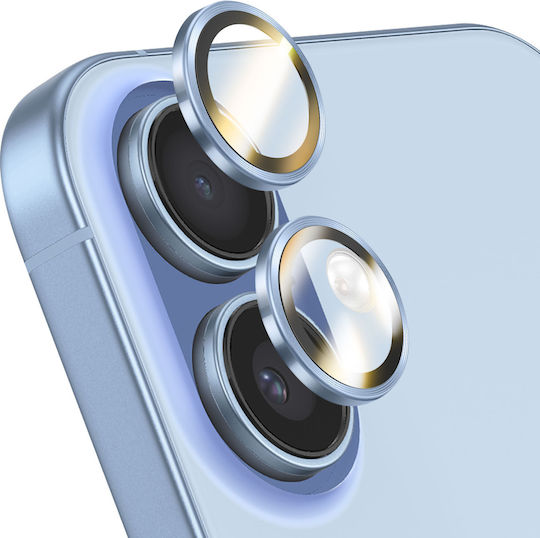 Rhinoshield Anti-scratch Camera Lens Protection Iphone 16 16 Plus 17 Blue