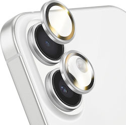 Rhinoshield Protecție Lentilă Cameră Anti-zgârieturi Iphone 16 16 Plus 17 Argintiu Rhinoshield Protecție Lentilă Cameră Anti-zgârieturi Iphone 16 16 Plus 17 Argintiu