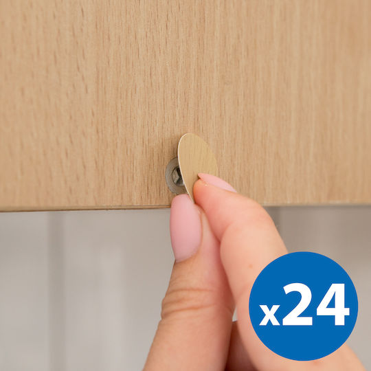 Alista Home Möbelschutz mit Aufkleber 24 Stück GLB_56214B
