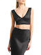 Damen Bluse Schwarz