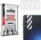 Set 2 Grizzglass Hybridglass Camera Lens Protectors Compatible Samsung Galaxy M55 Transparent