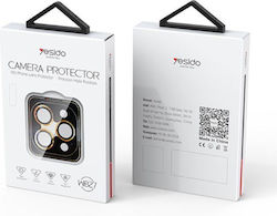 Yesido Yesido Lens Protector Wb27 Iphone 14 14 Plus Silver Srebrny