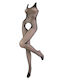 Trasparenze Mesh Black Bodystocking