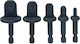 Expanding Sets 5 Pieces 1/4'' 3/8'' 1/2'' 5/8'' & 3/4'' Hex Shank Sks Tools 40000877a