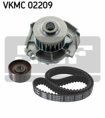Skf Vkmc 02209 Water Pump Timing Belt Set