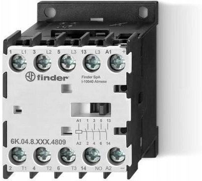 Power Contactor 3 No 1 Nc 12a-400v Ac3 230v Ac 6k.04.8.230.4812