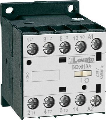 Lovato Electric Power Contactor 12a 3p 24v Ac 0z 1r Bg12.01a 11bg1201a024