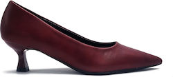 CM Pointed Toe Burgundy Heels