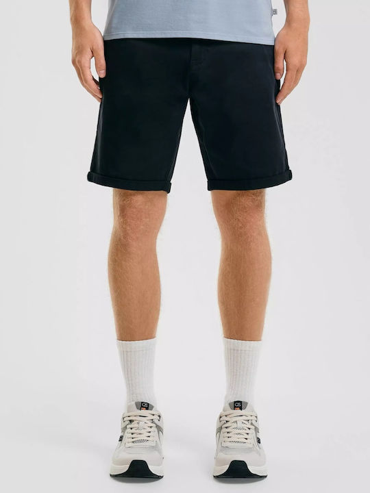 s.Oliver John Herren Shorts Chino Marineblaue