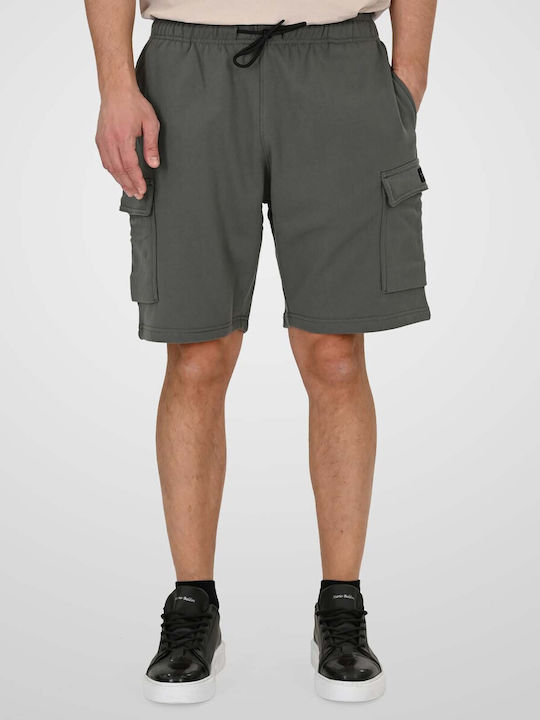 Double Herren Cargo Shorts Khaki