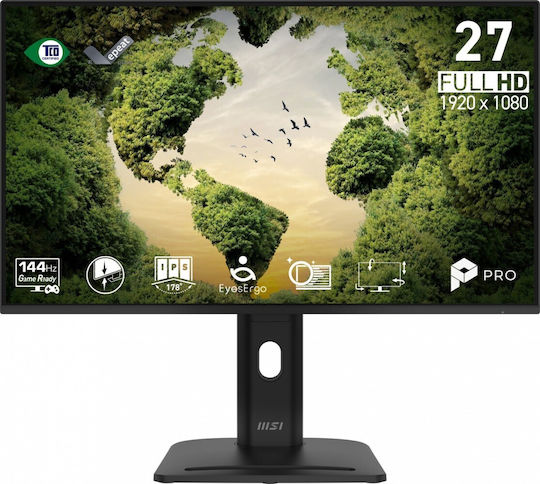 MSI PRO MP275PGN E14 IPS HDR Monitor 27" FHD 1920x1080 144Hz με Χρόνο Απόκρισης 4ms GTG