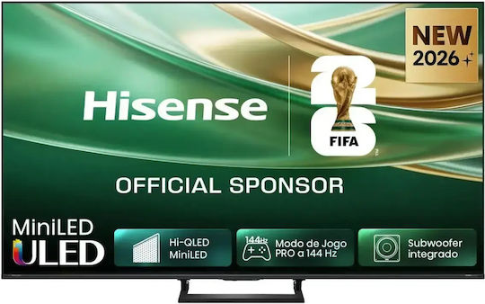 Hisense Smart Τηλεόραση 50" 4K UHD Mini LED E8S HDR (2025) 50E8S