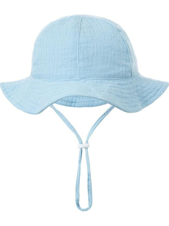 Queen Mother Kinderhut Eimer Stoff Hellblau