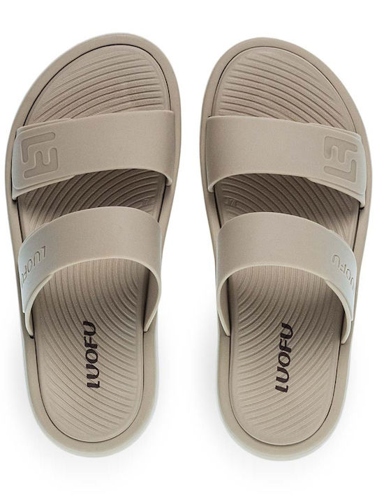 Slides σε Καφέ Χρώμα