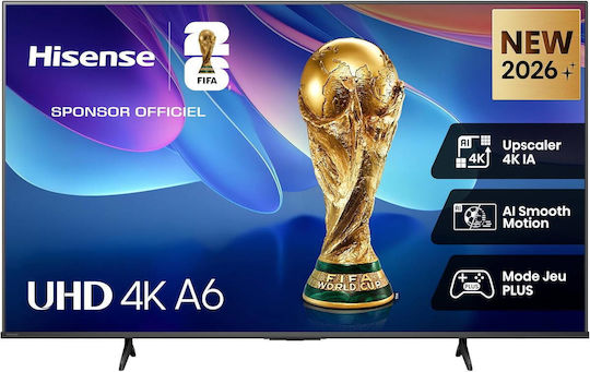 Hisense Smart Televizoare 58" 4K UHD LED A6S HDR (2026) 58A6S