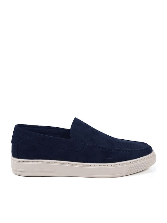 Ανδρικά Loafers σε Μπλε Χρώμα