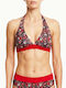 Top Sutien De Bikini Roșu