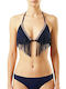Top Sutien De Bikini Albastru