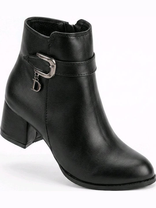 Women's Ankle Boots Black Γ-ΜΠΟΤΑΚΙΑ-015-EL(ISMAIL12)