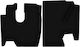 Basic Black Velour Mats Mercedes Atego 1 Truck 1995-2005