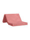 vidaXL Velvet Pink Decorative Pillow Case 45x100cm