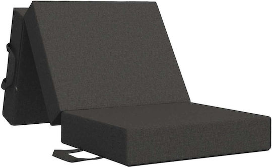 vidaXL Калъф За Възглавница Сив 63x75см