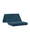 vidaXL Velvet Blue Decorative Pillow Case 45x80cm