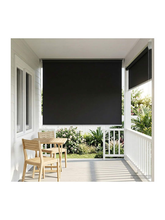 vidaXL Roller Blinds Partial Blackout Gray W140...