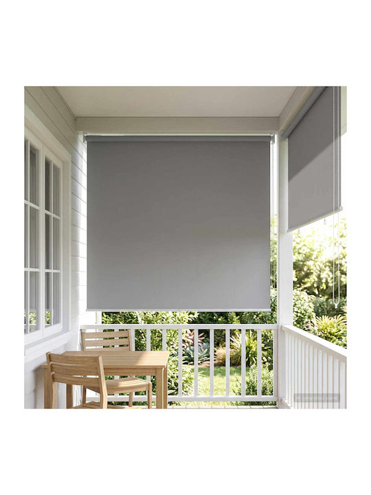 vidaXL Roller Blinds Partial Blackout Gray W120...