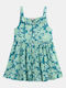 Girls Dress Sleeveless Multicolour