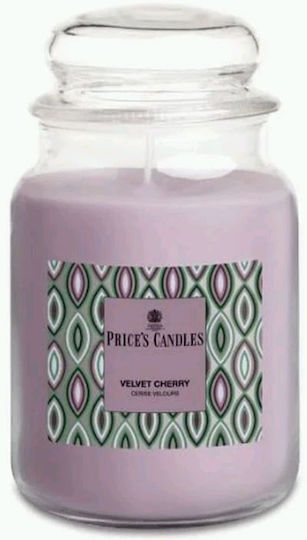 Price's Candles Αρωματικό Κερί σε Βάζο με Άρωμα Κεράσι 560gr