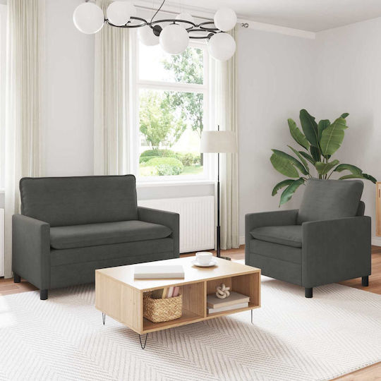 vidaXL Wohnzimmermöbel-Set 2-Sitzer & Sessel