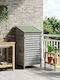 Wooden Garden Shed M0.59xW0.56xH1.135m