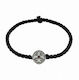 Black Silver 925 Wrist Prayer Beads Konstantinato And Red Stone