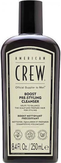 American Crew Boost Pre-styling Σαμπουάν Όγκου για Λεπτά Μαλλιά 250ml