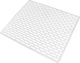Sink Mat Rubber White 33 X 28 Cm Perforated Non-slip Orion