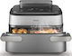 Philips Air Fryer 9.5lt Ασημί NA565/02