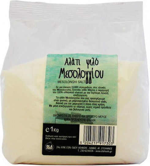 Viougeia Natural Mesolongi Sea Salt Fine 1kg